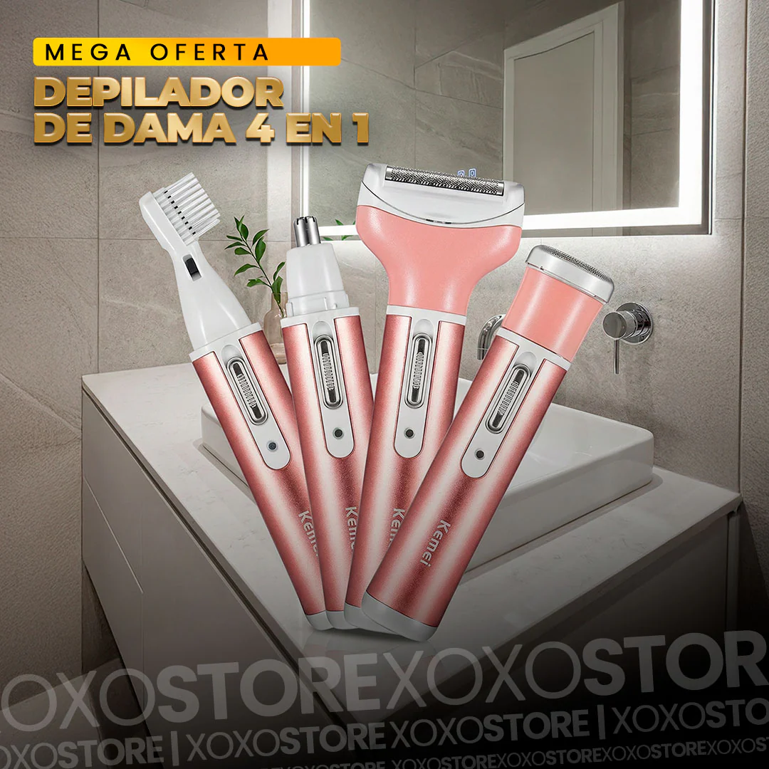 DEPILADOR 4 EN 1 DE DAMA