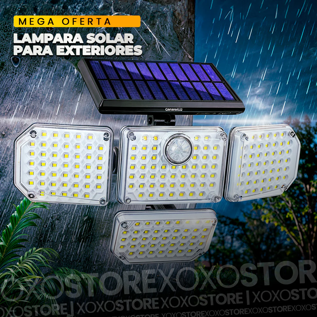 Lampara solar para exterior