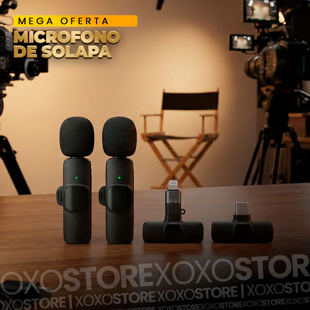 MICROFONO INALAMBRICO DE SOLAPA