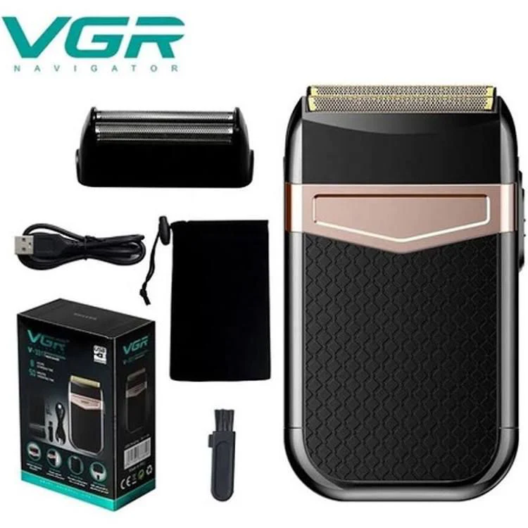 MINI MAQUINA DE AFEITAR VGR V-331 SHAVER - VIAJERA RECARGABLE