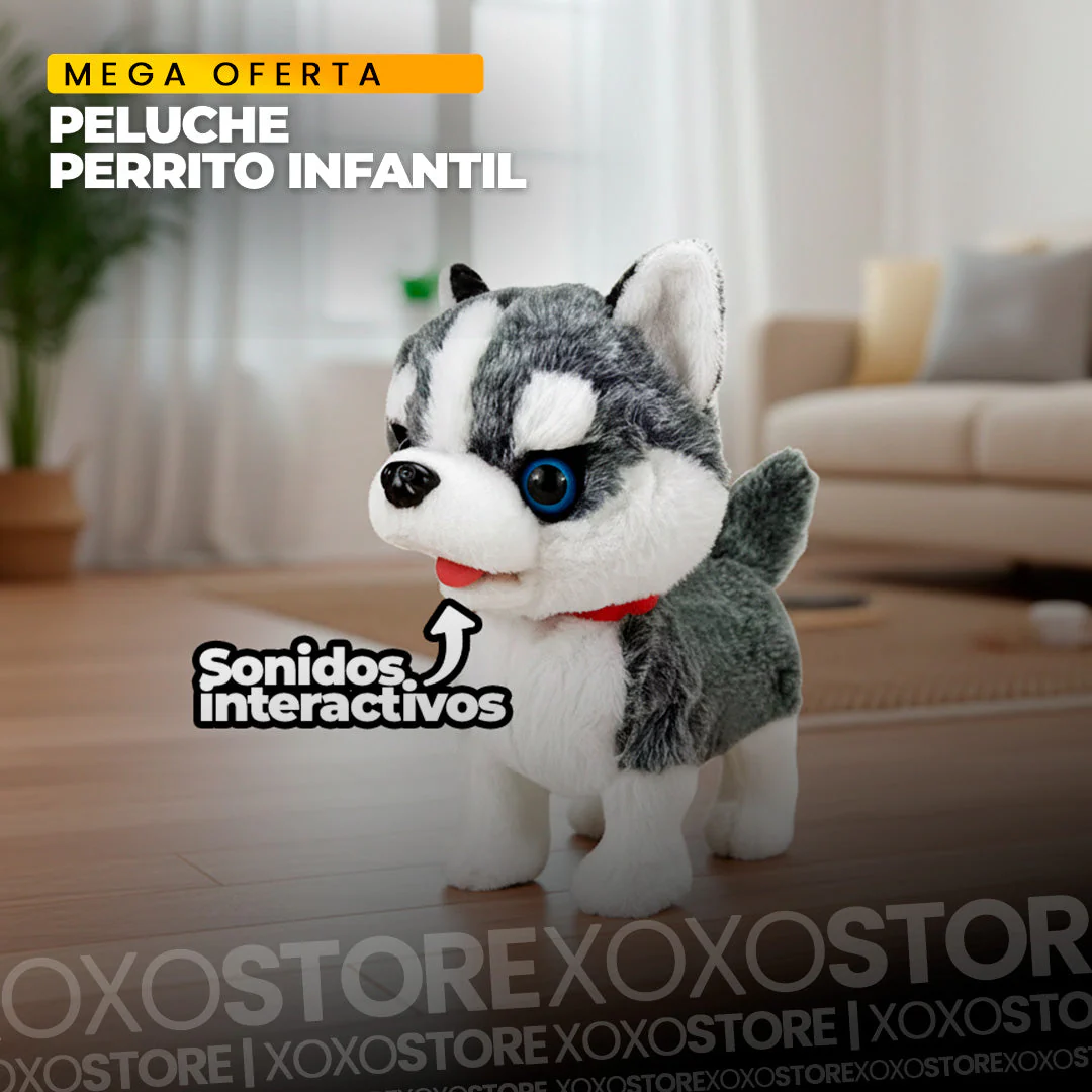 Perrito de peluche infantil sonidos interactivos - Image 2