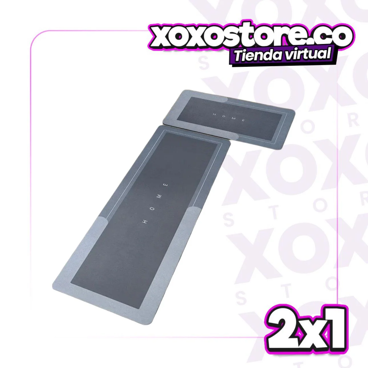 Super Absorvente tapete de cocina x2