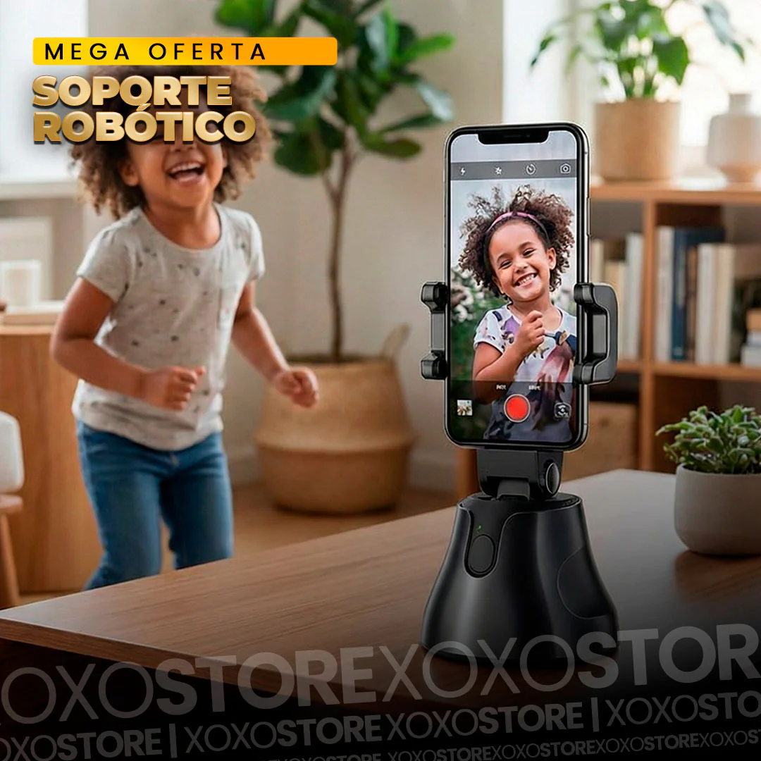 SOPORTE ROBOTICO PARA CELULAR 360°