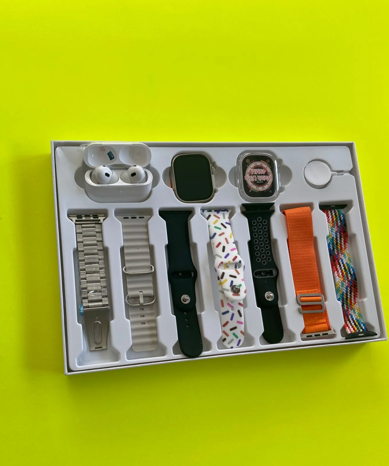 Super Combo reloj+audifonos y 7 correas intercambieables - Image 2