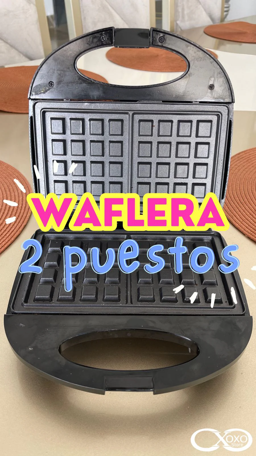 WAFLERA DE 2 PUESTOS ANTIADHERENTE - Image 2